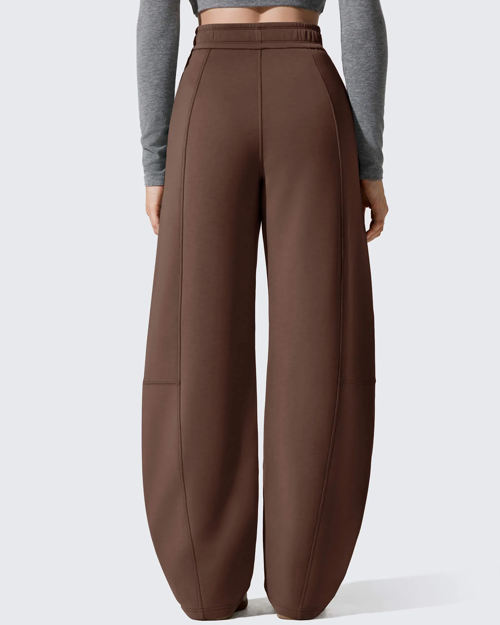 Smoofit Fleece Lined Baggy Barrel Wide Leg Sweatpants sold by G4free product image thumbnail 2