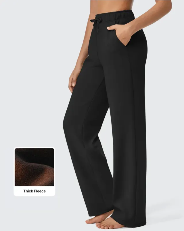 EverGoing Loose Fleece Lined Drawstring Casual Pants Tall sold by G4free