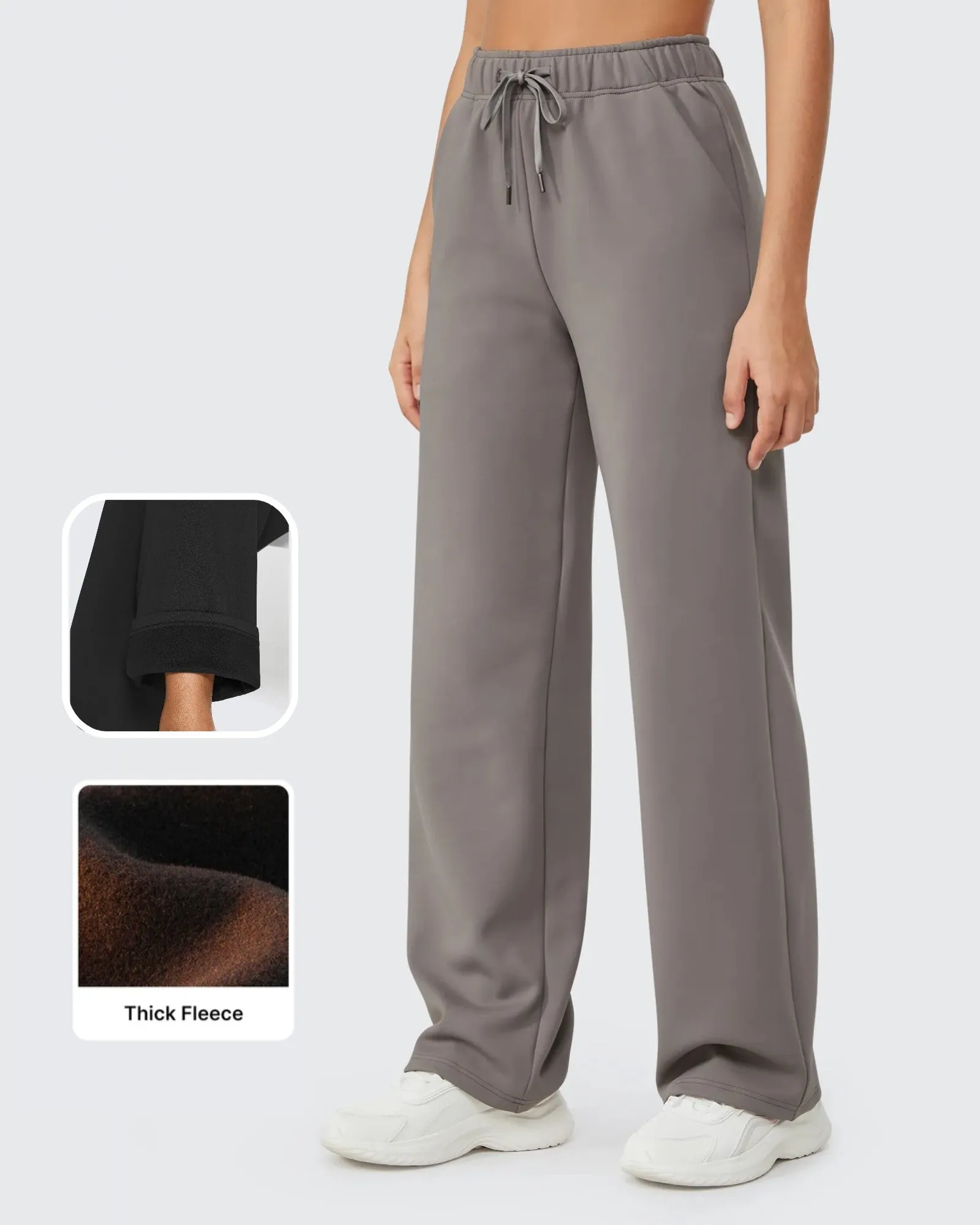 EverGoing Loose Fleece Lined Drawstring Casual Pants Petite sold by G4free product image thumbnail 3