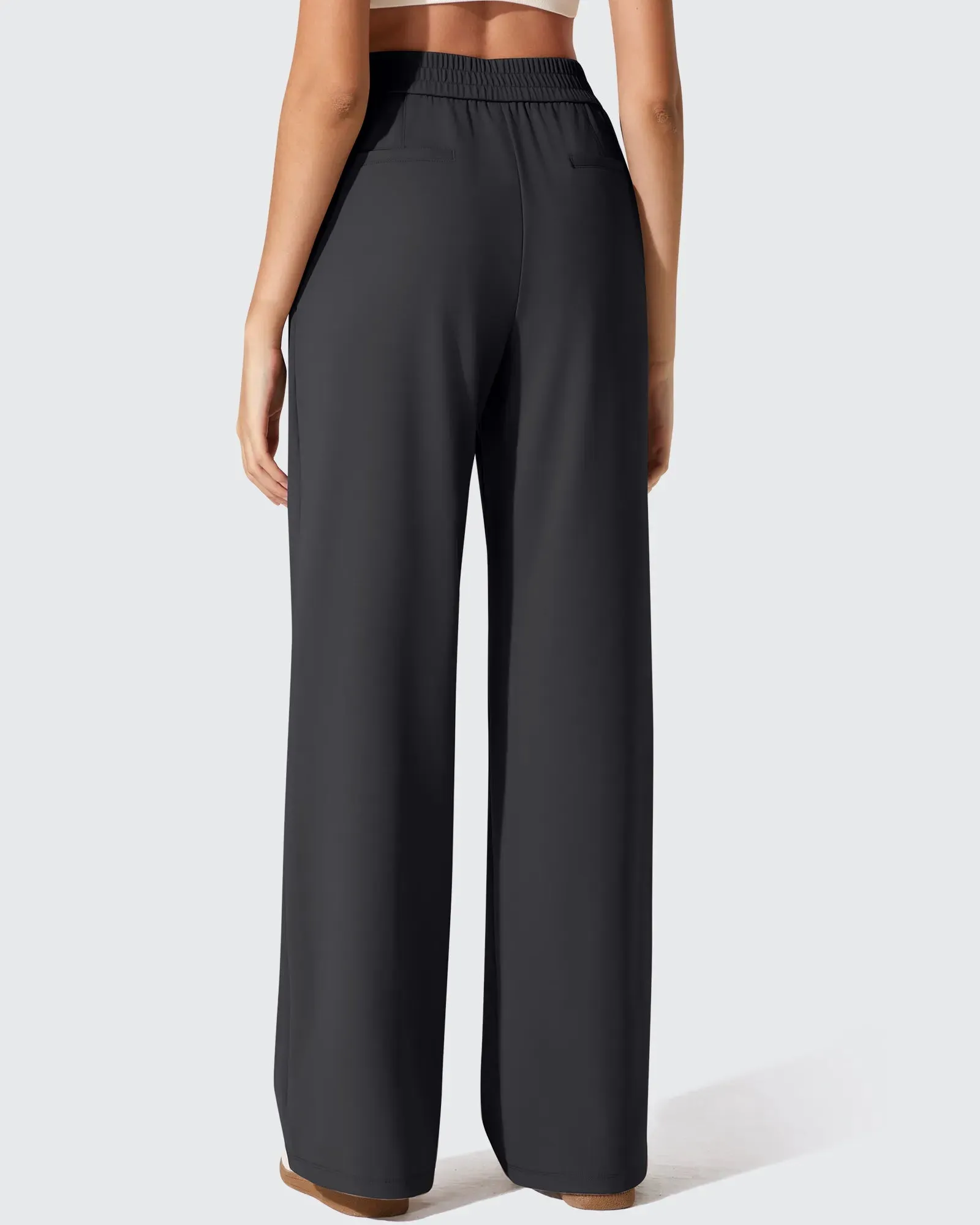 ShiftReady Two Front Pleated Wide Leg Dress Pants sold by G4free product image thumbnail 2