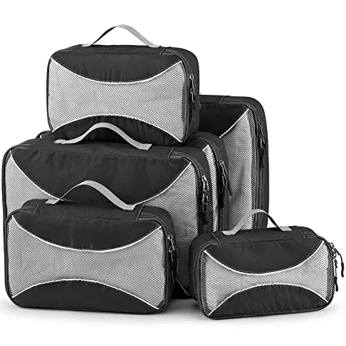 G4Free Packing Cubes 6pcs Travel Accessories Organizers Travel Packing Bags sold by G4free product image thumbnail 2