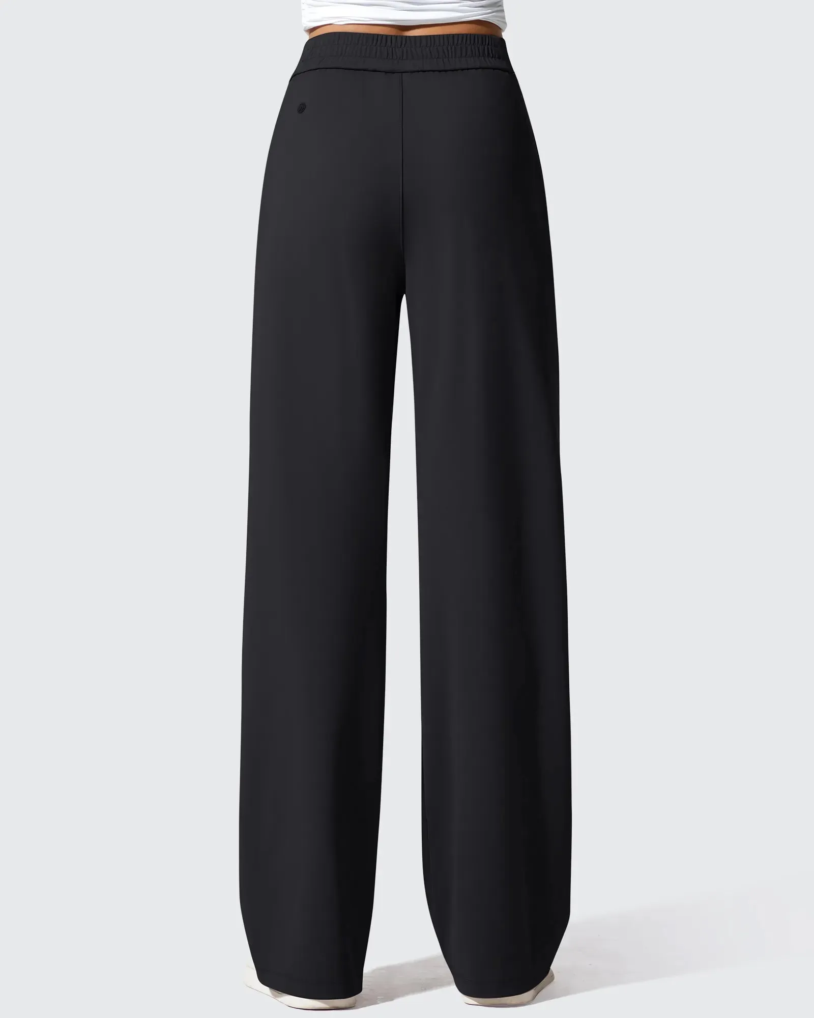 ShiftReady Pockets Elastic Band Wide Leg Work Pants sold by G4free product image thumbnail 2