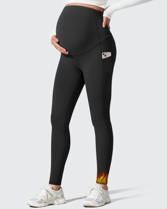 Barefeel Fleece Lined Maternity Leggings sold by G4free