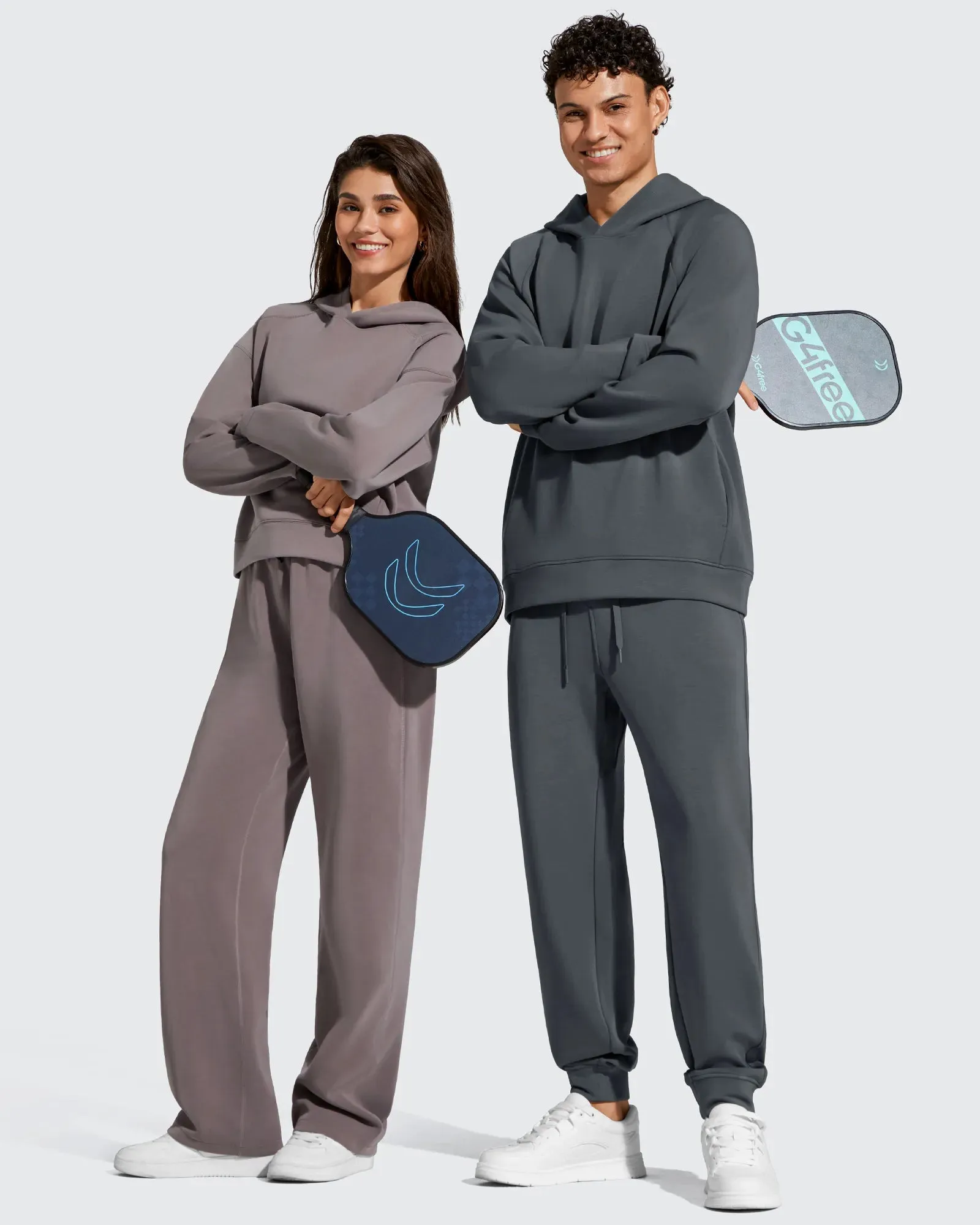 Smoofit Men's Fleece Lined Drawstring Thermal Joggers sold by G4free product image thumbnail 4