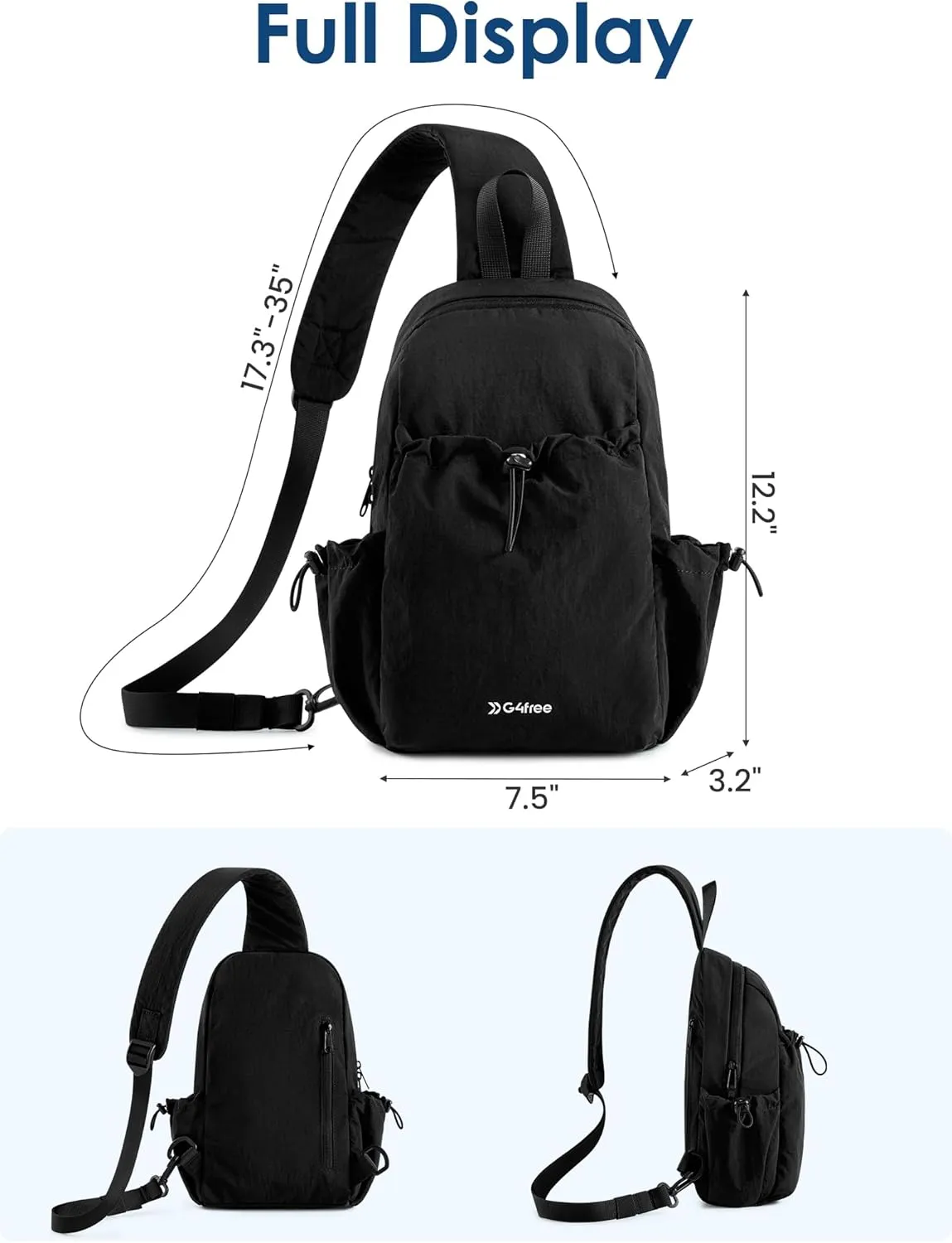 G4Free Women Casual Crossbody Handbag Shoulder Bag sold by G4free product image thumbnail 4