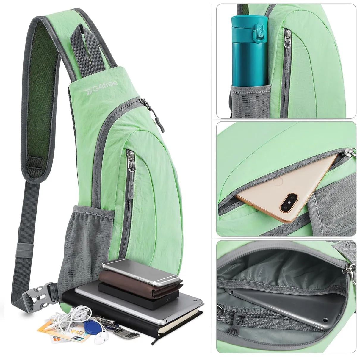 G4Free Sling Bag, Small Crossbody Backpack Lightweight Chest Shoulder Bags sold by G4free product image thumbnail 3