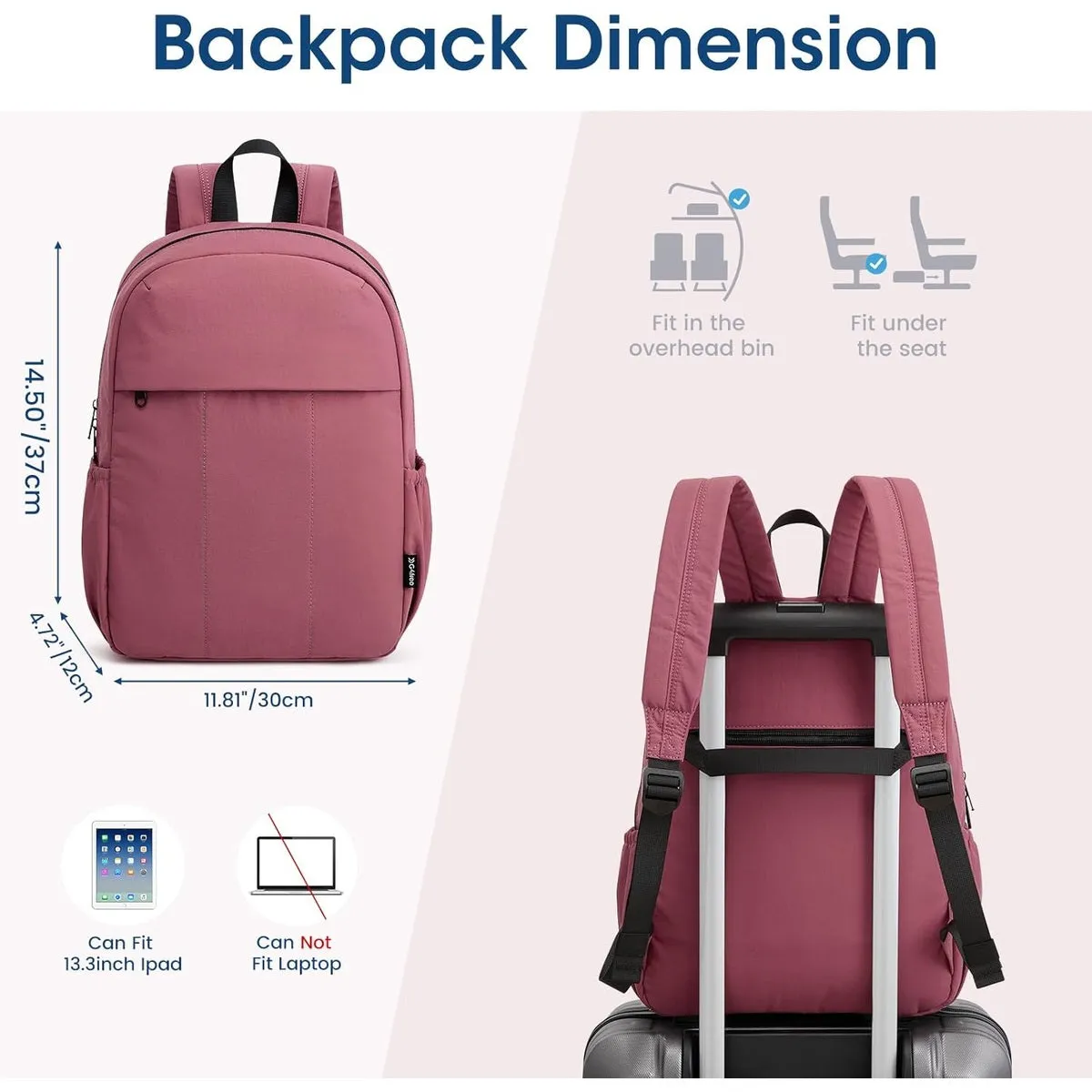 G4Free Mini Hiking Backpack with Adjustable Straps sold by G4free product image thumbnail 2
