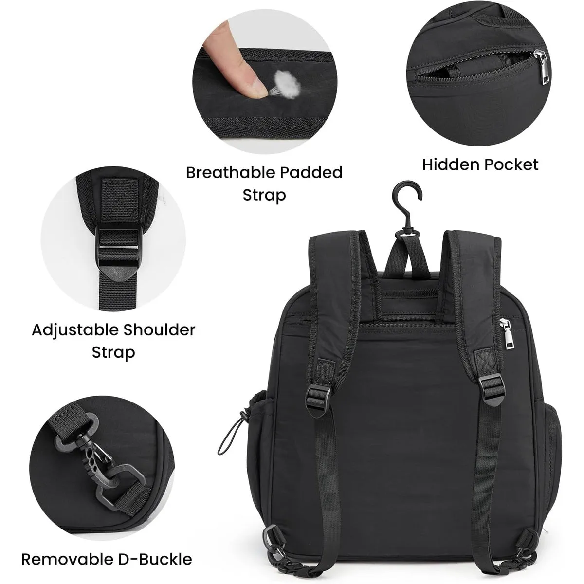 G4Free Pickleball Backpack Tote with Shoe Compartment sold by G4free product image thumbnail 4