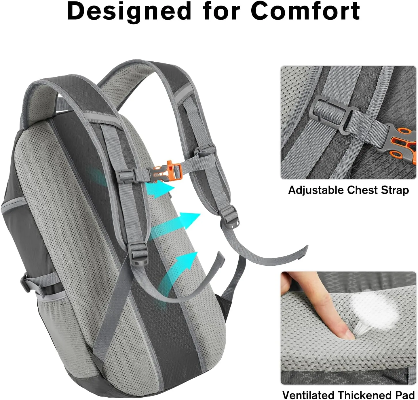 G4Free 35L Waterproof Travel Hiking Backpack sold by G4free product image thumbnail 5