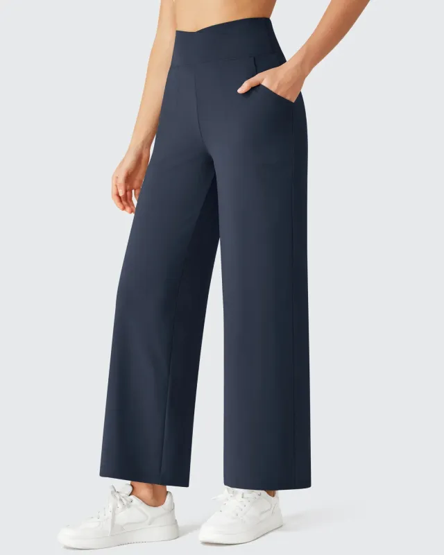 BareFeel High Stretch Ankle Wide Leg Yoga Pants made by G4free