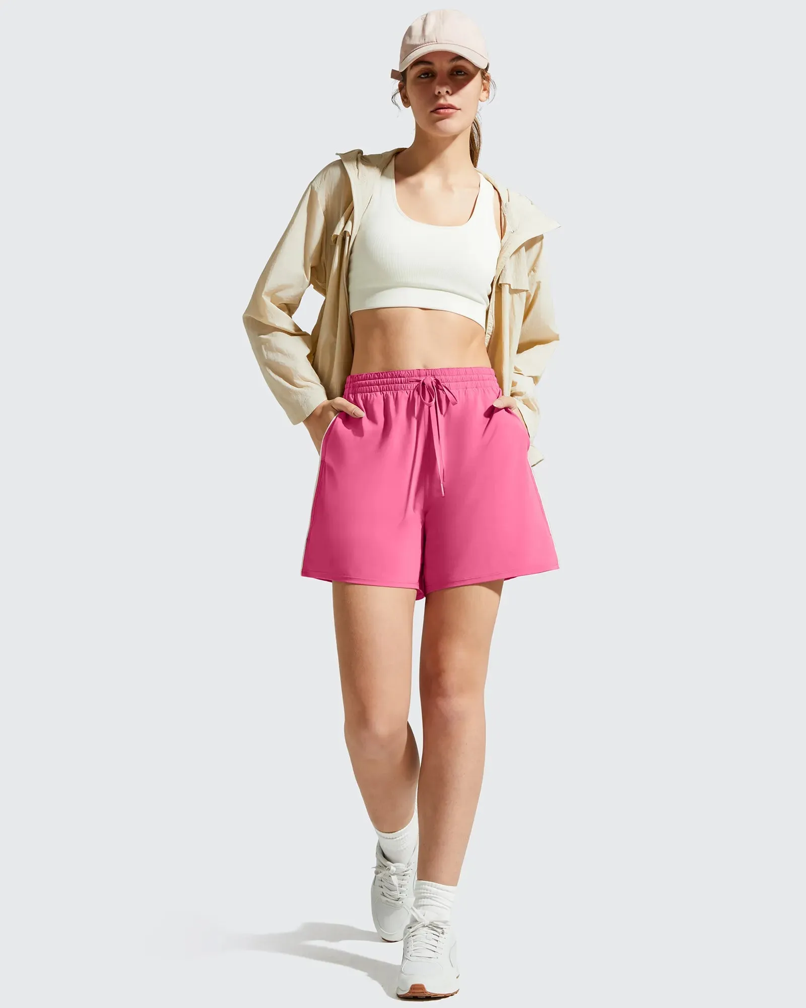 Chillwhisp Built-in Shorts Split Running Shorts 3'' sold by G4free product image thumbnail 4