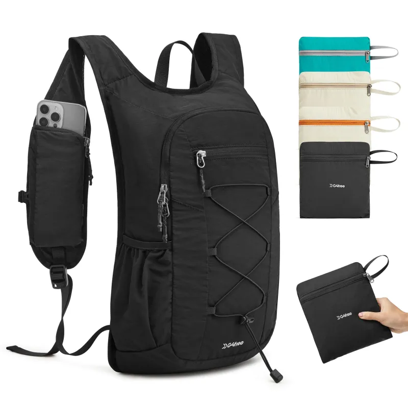 G4Free 20L Lightweight Packable Hiking Daypack with Phone Pocket made by G4free