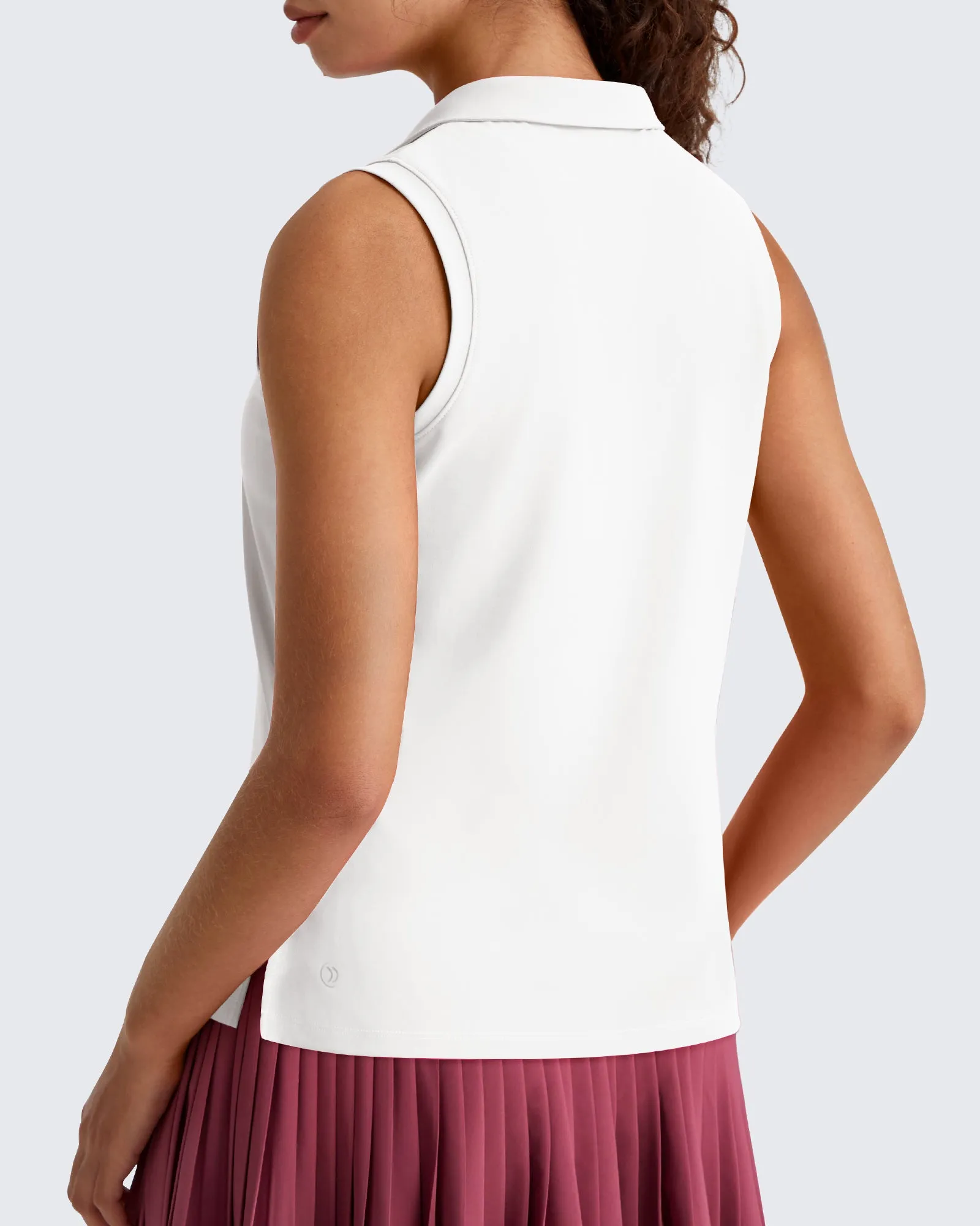 G4Free UPF 50+ Sleeveless Golf Polo with Side Slit – Quick Dry sold by G4free product image thumbnail 5