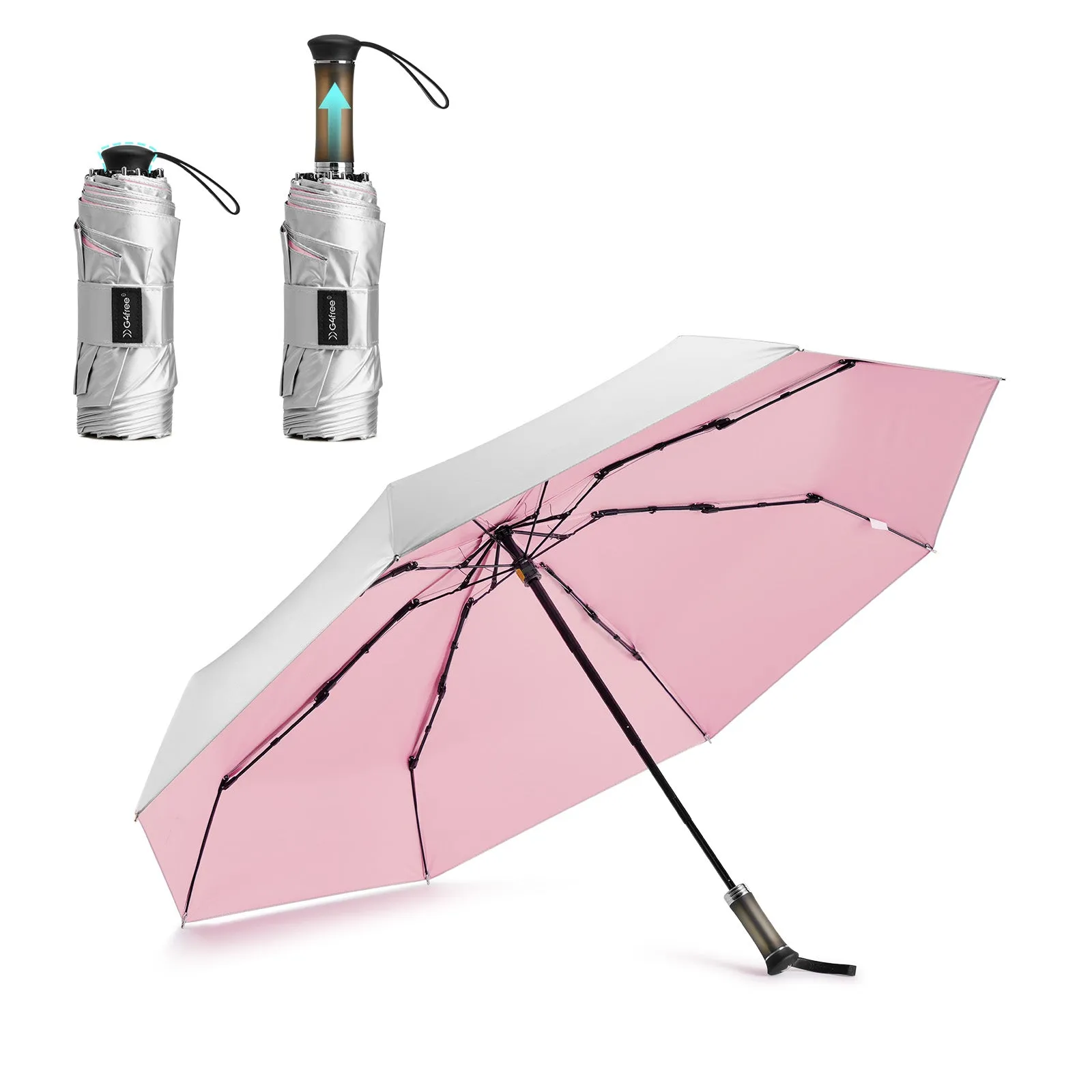 G4Free Mini Travel Umbrella UPF 50+ sold by G4free product image thumbnail 3