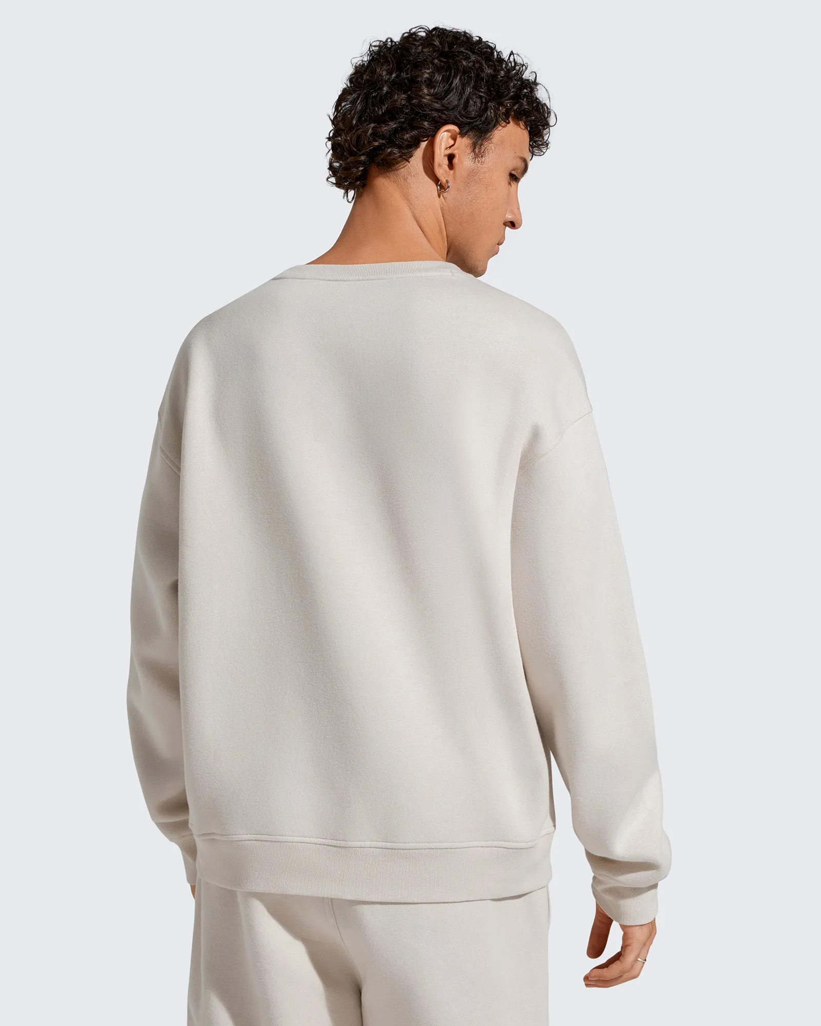 Flurrylux Men's Cotton Fleece Lined Crewneck Pullover sold by G4free product image thumbnail 2