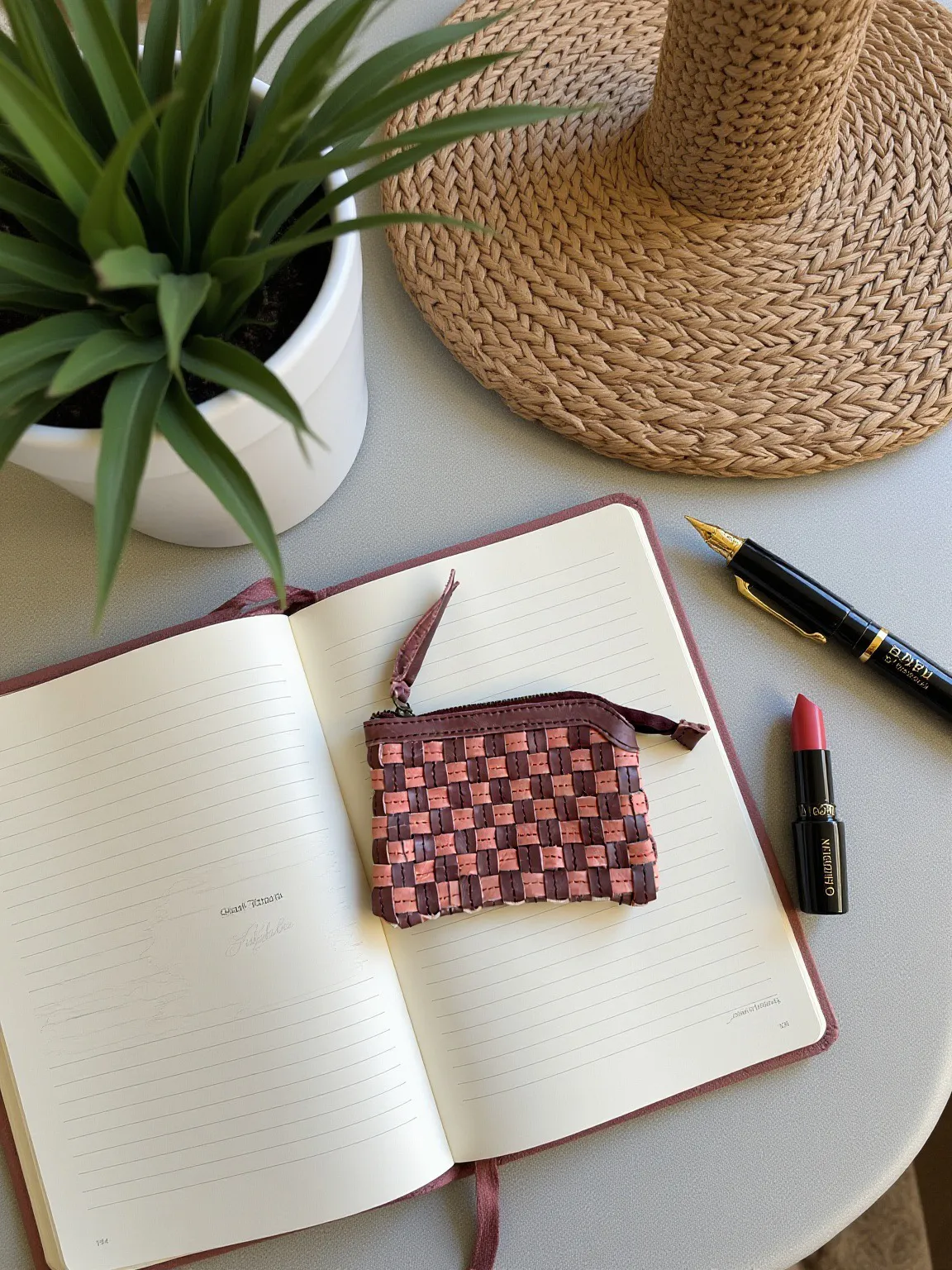 Shashemane Wallet - Garnet Desert Rose sold by Yego