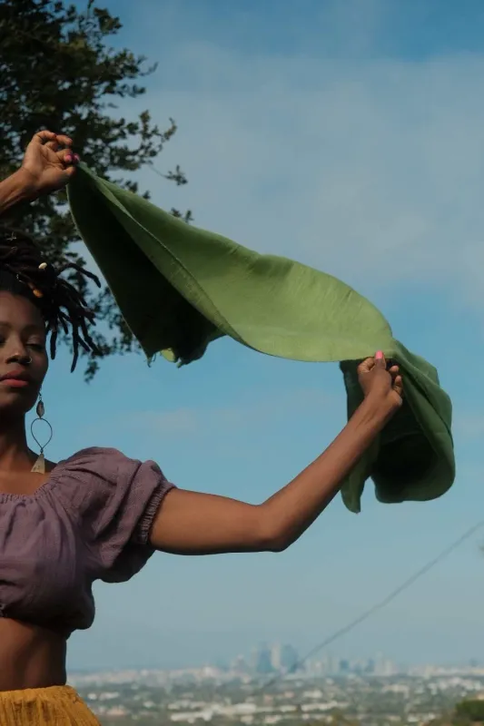 Lensa Scarf - Eucalyptus sold by Yego