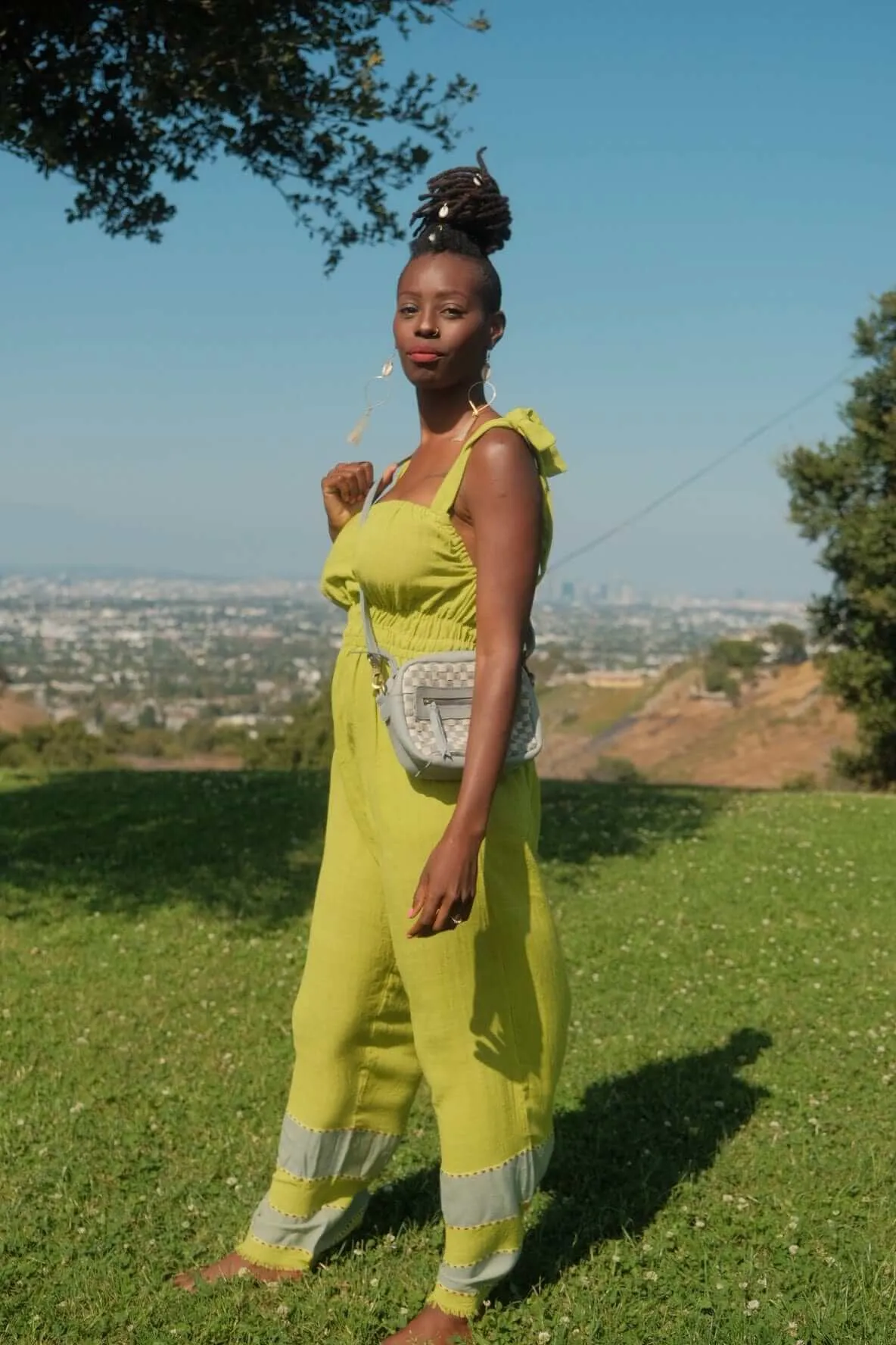 Sebie Jumpsuit- Citrus Mist sold by Yego