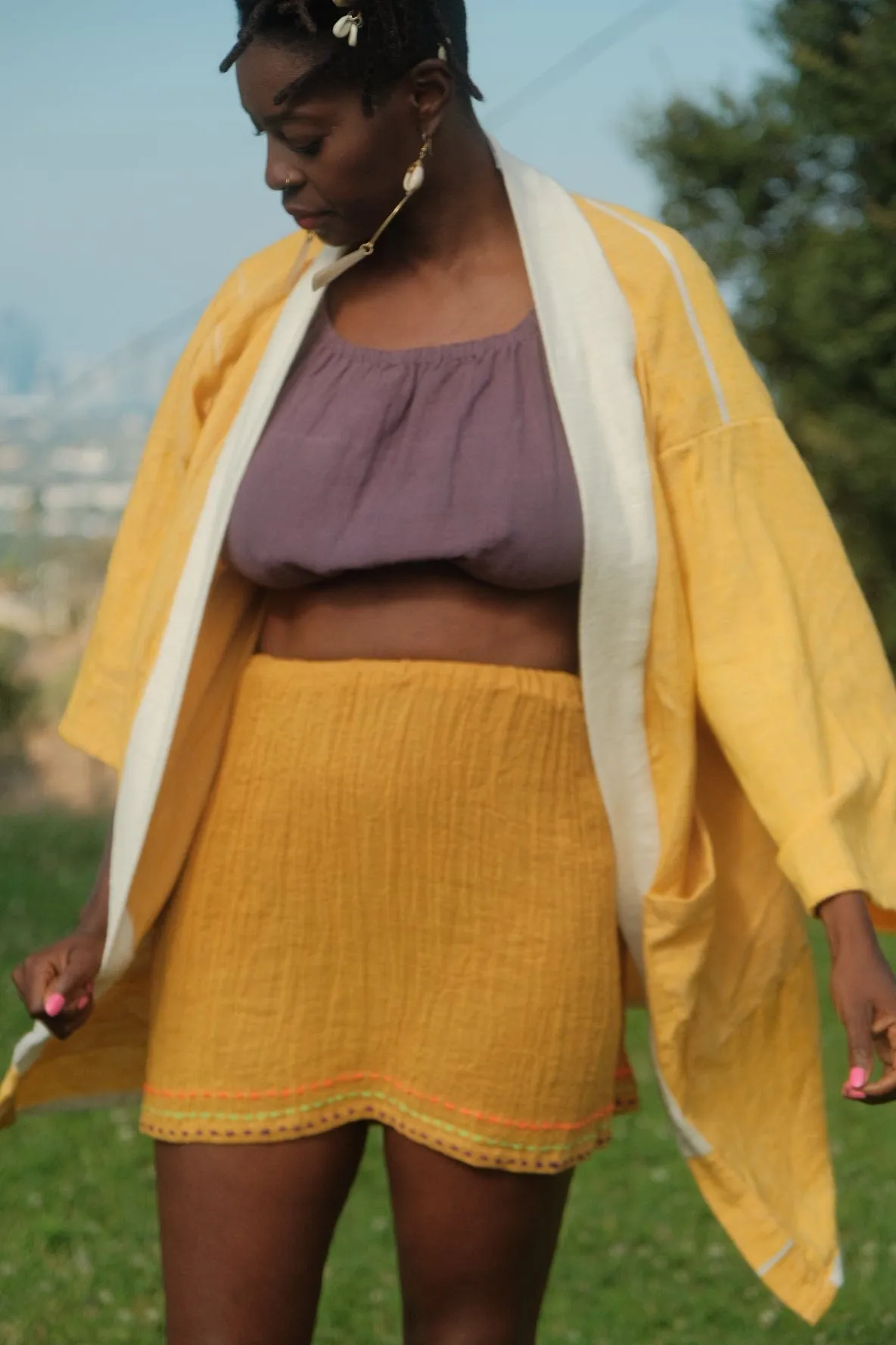 Zelalem Cardi - Sunflower sold by Yego product image thumbnail 3