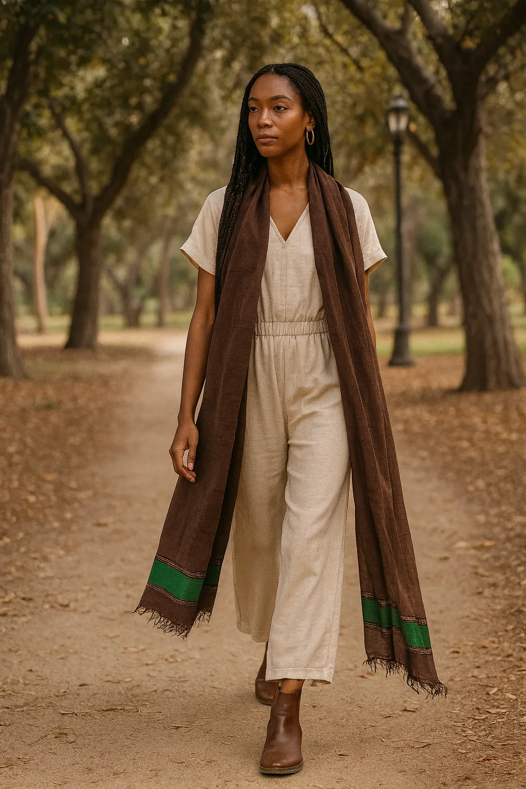 Fikir Scarf - Harar Espresso sold by Yego