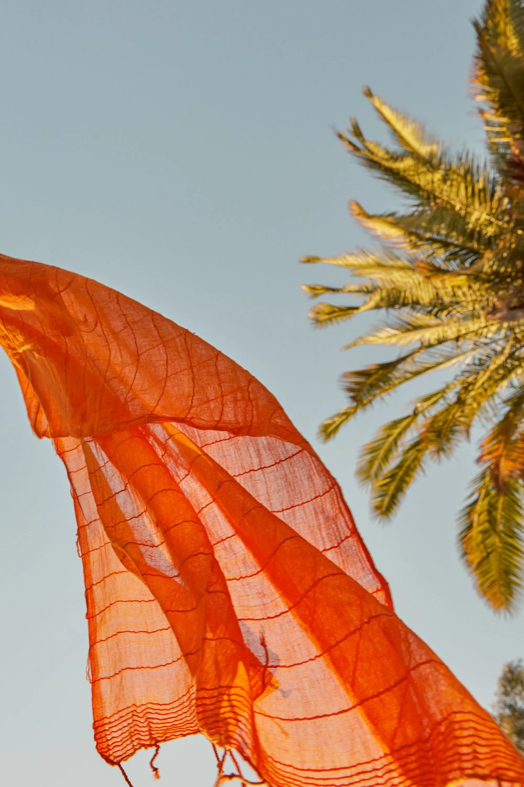 Enku Scarf - Tangerine sold by Yego product image thumbnail 2
