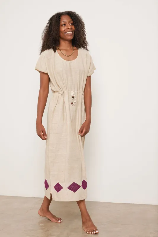 Edna Dress - Plum sold by Yego