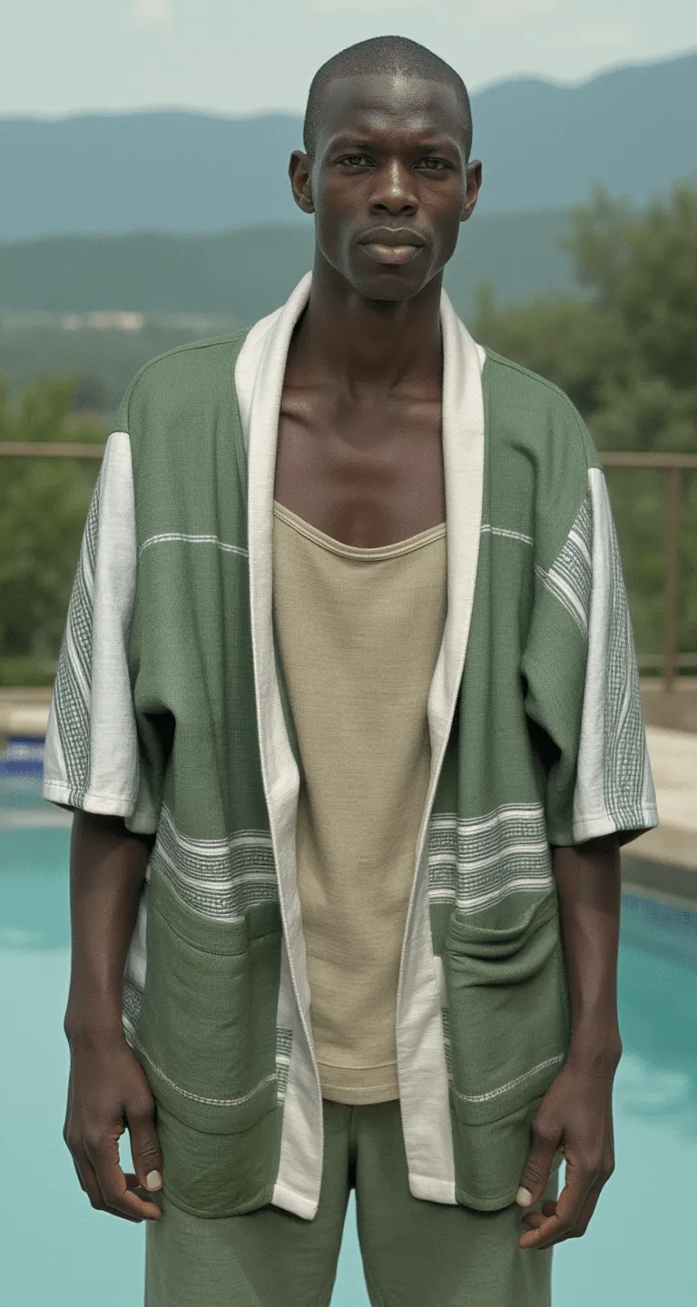 Zelalem Cardi- Eucalyptus Vert sold by Yego product image thumbnail 2