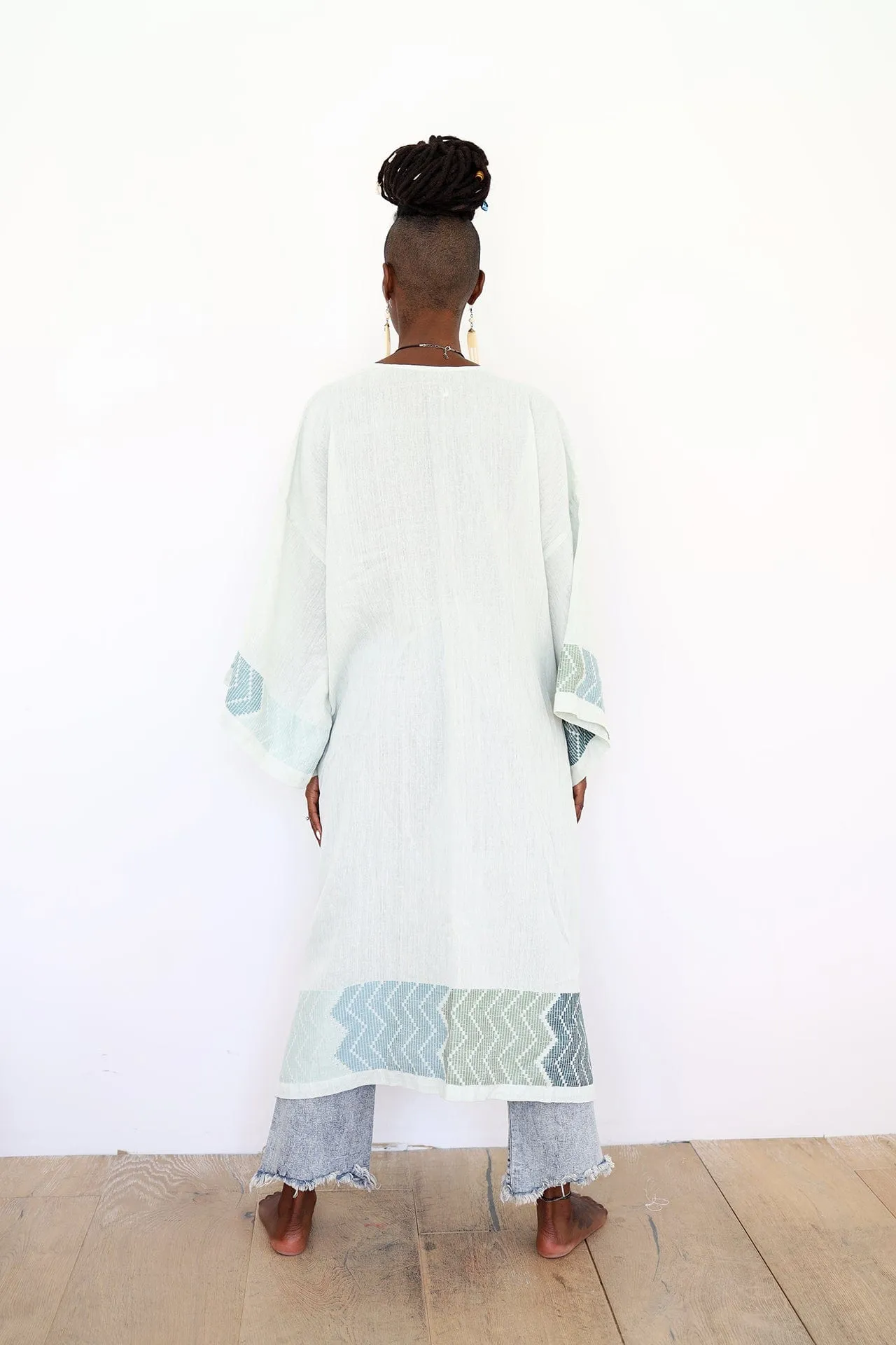 Feven Kimono - Sage sold by Yego product image thumbnail 4