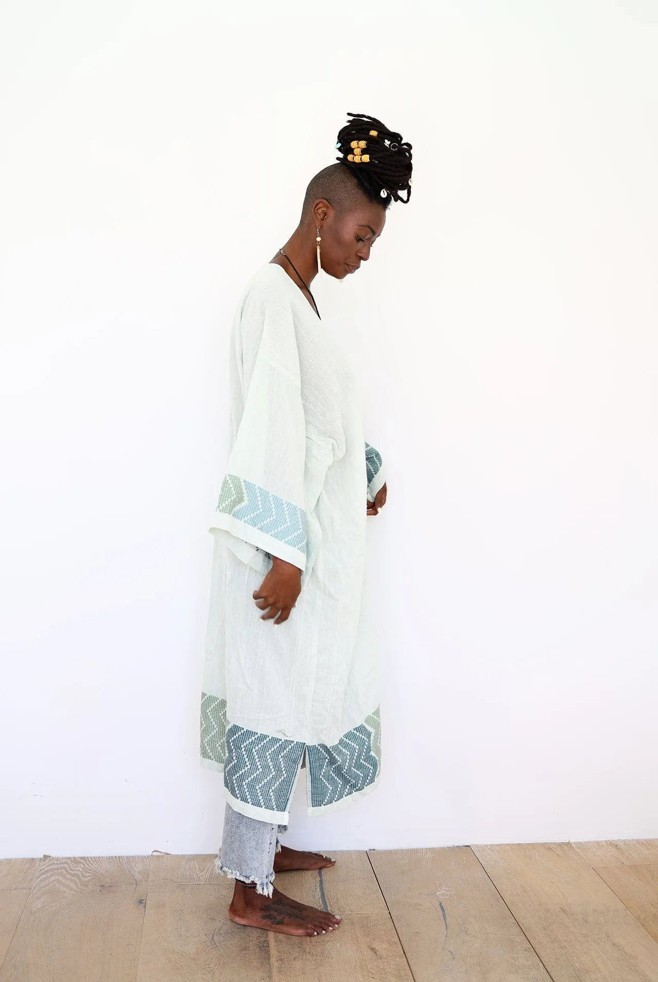 Feven Kimono - Sage sold by Yego product image thumbnail 3