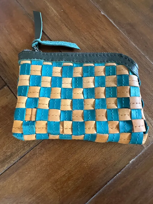 Shashemane Wallet - Teal & Dune sold by Yego