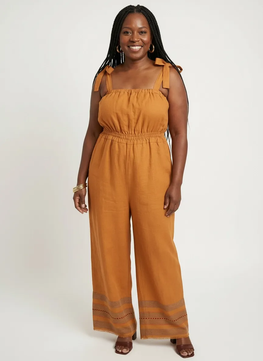 Sebie Jumpsuit- Warm Sienna sold by Yego product image thumbnail 2