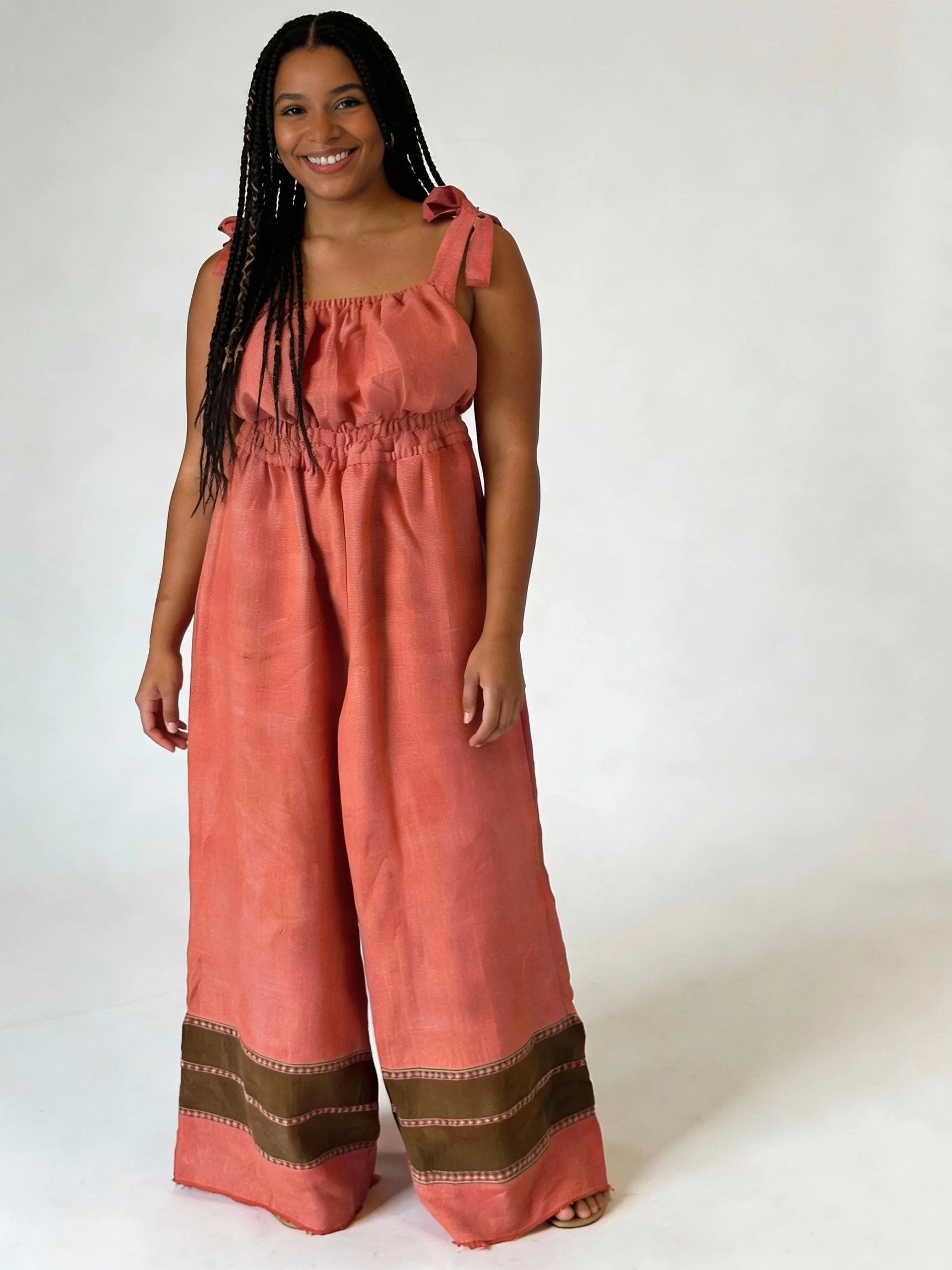 Sebie Jumpsuit- Earthen Rouge sold by Yego product image thumbnail 2