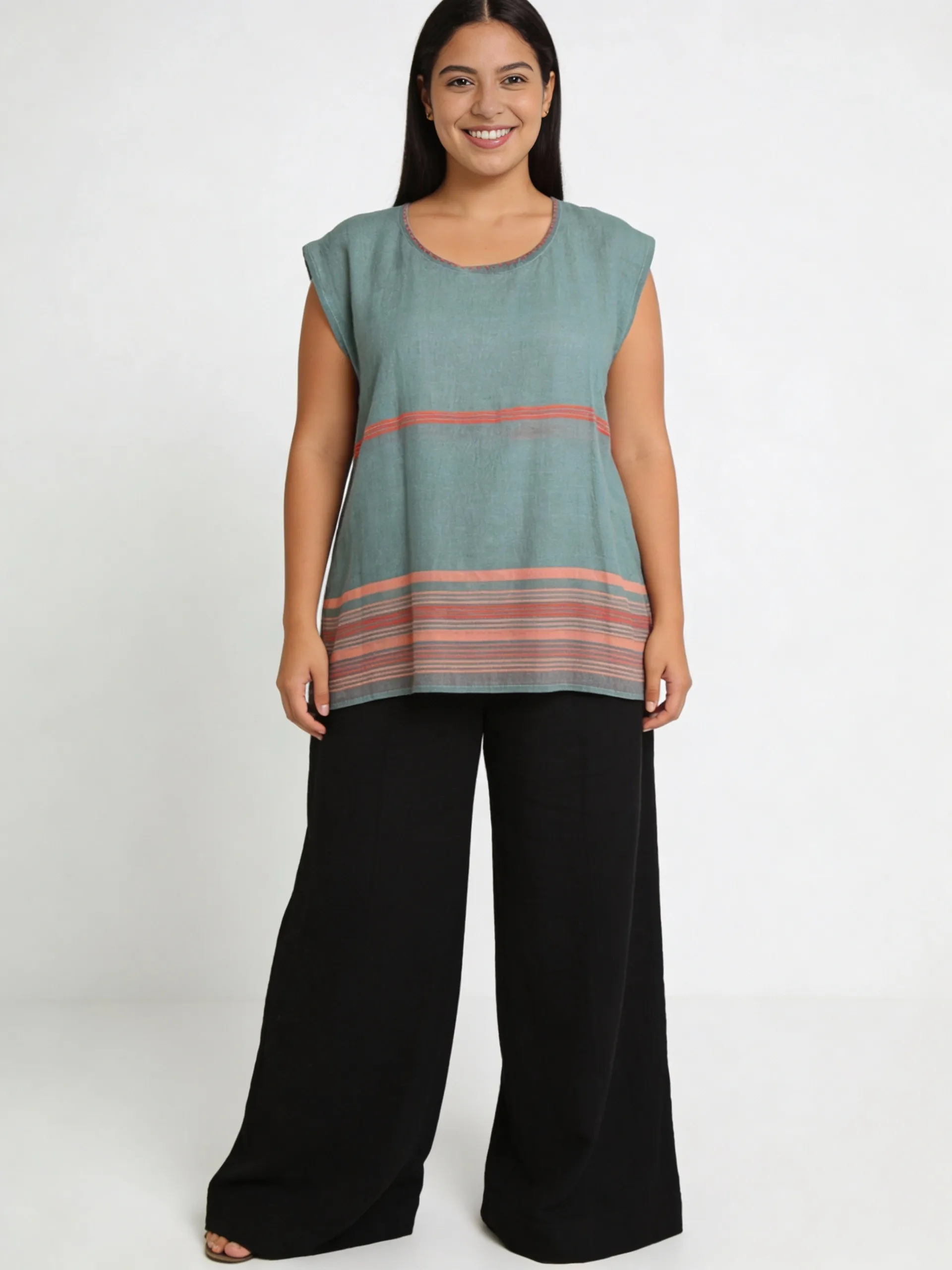 Aluna Top - Fog Grey sold by Yego product image thumbnail 4