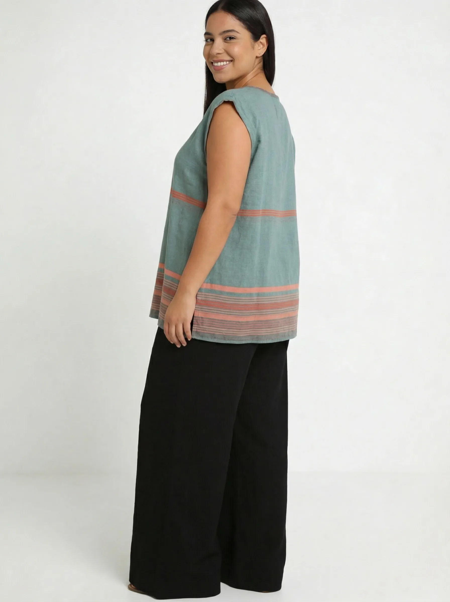 Aluna Top - Fog Grey sold by Yego product image thumbnail 5