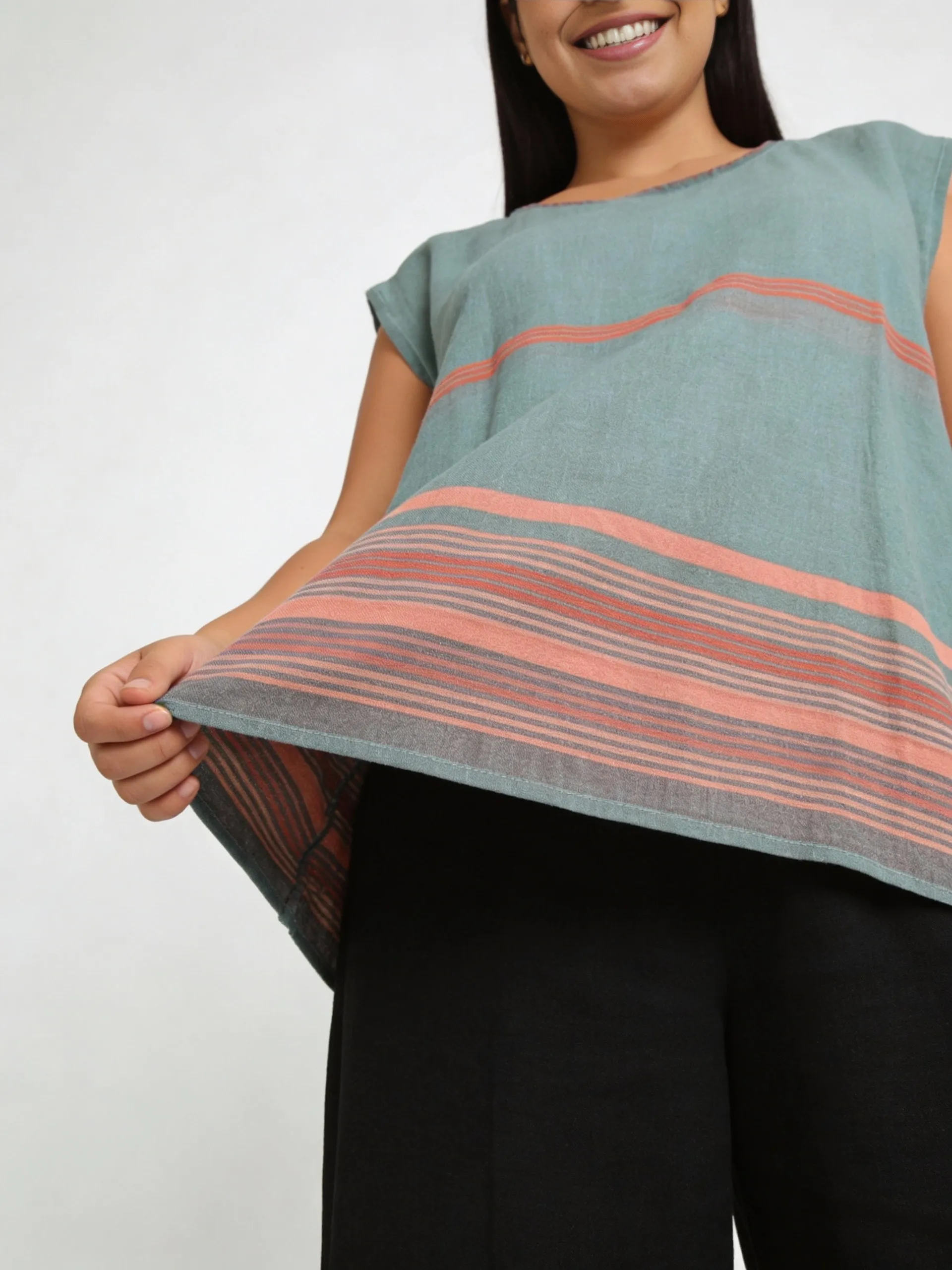 Aluna Top - Fog Grey sold by Yego