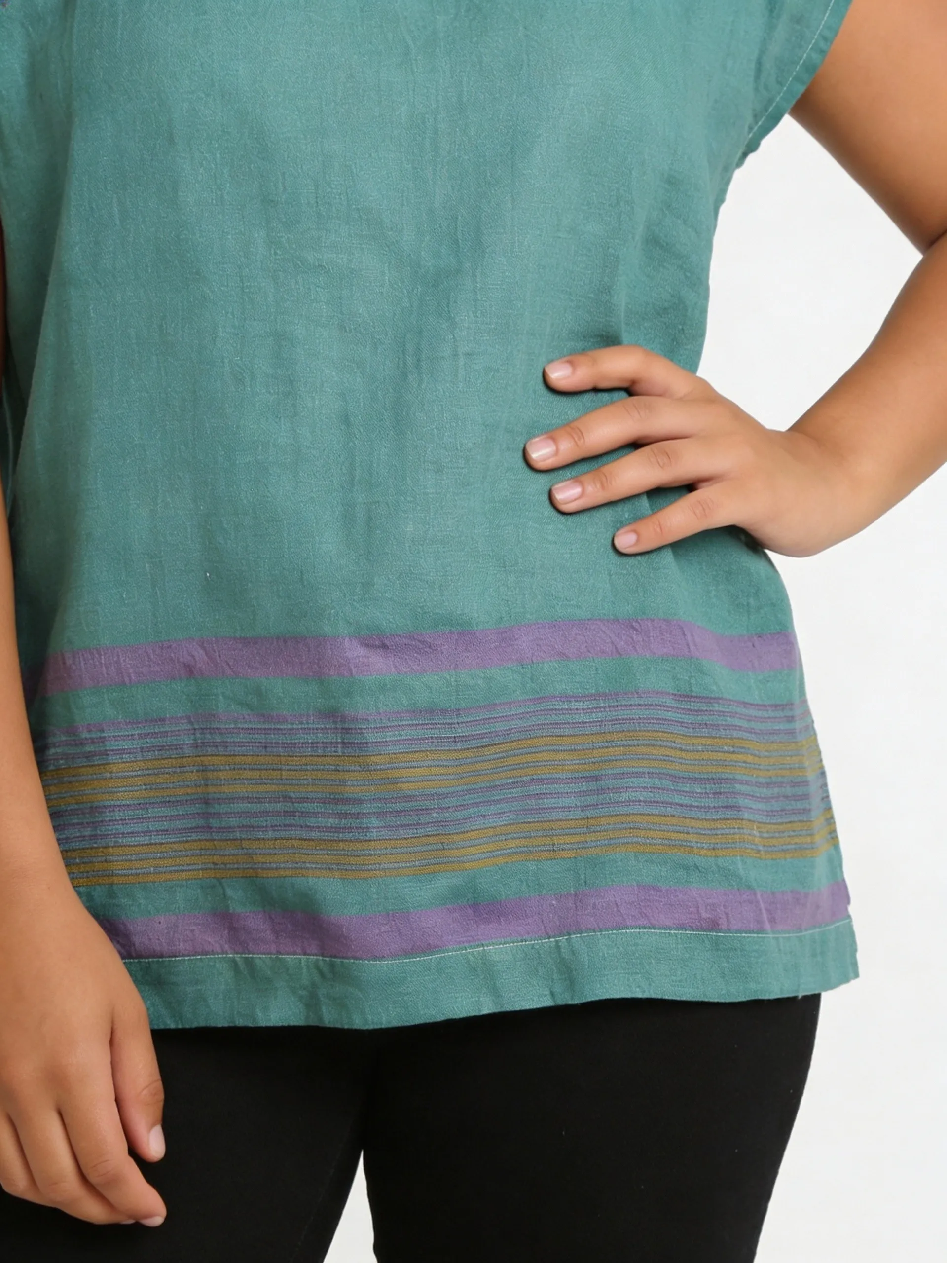 Aluna Top - Teal Horizon sold by Yego product image thumbnail 2
