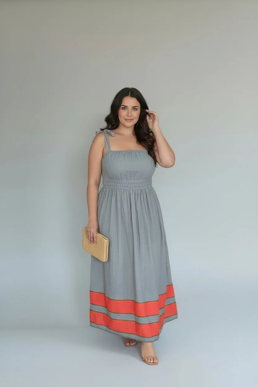 Rawhi Dress - River Stone sold by Yego product image thumbnail 3