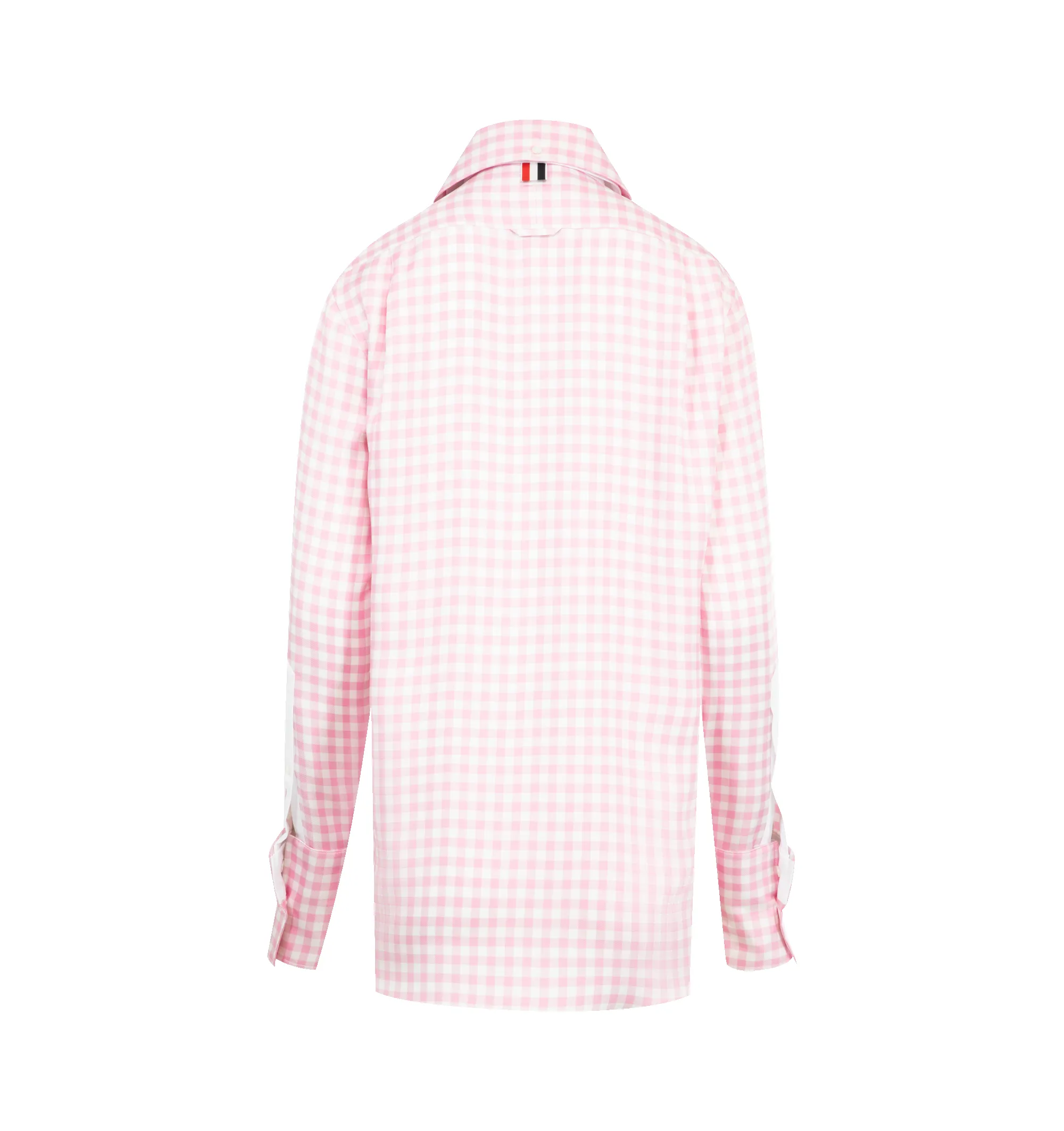 SILK TWILL GINGHAM SHIRT (WOMENS) sold by Hirshleifers product image thumbnail 3
