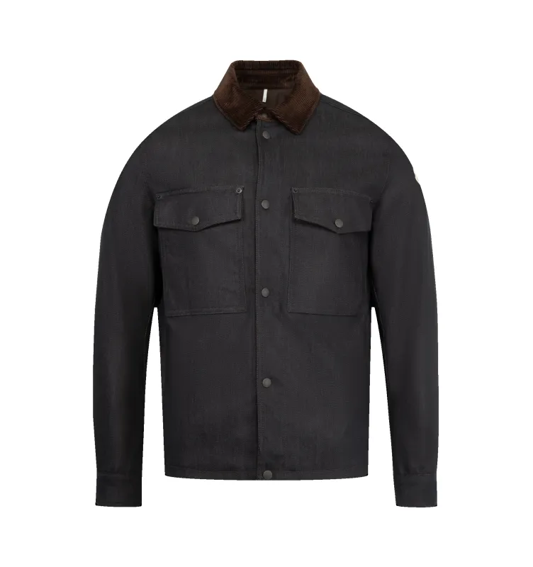 DENIM SHIRT JACKET (MENS) made by Moncler