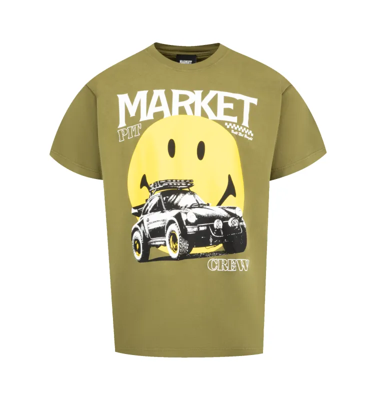 SMILEY ALL FOUR T-SHIRT (MENS) made by Hirshleifers