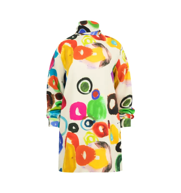 JH GOUACHE BIANCA TUNIC (WOMENS) made by Hirshleifers