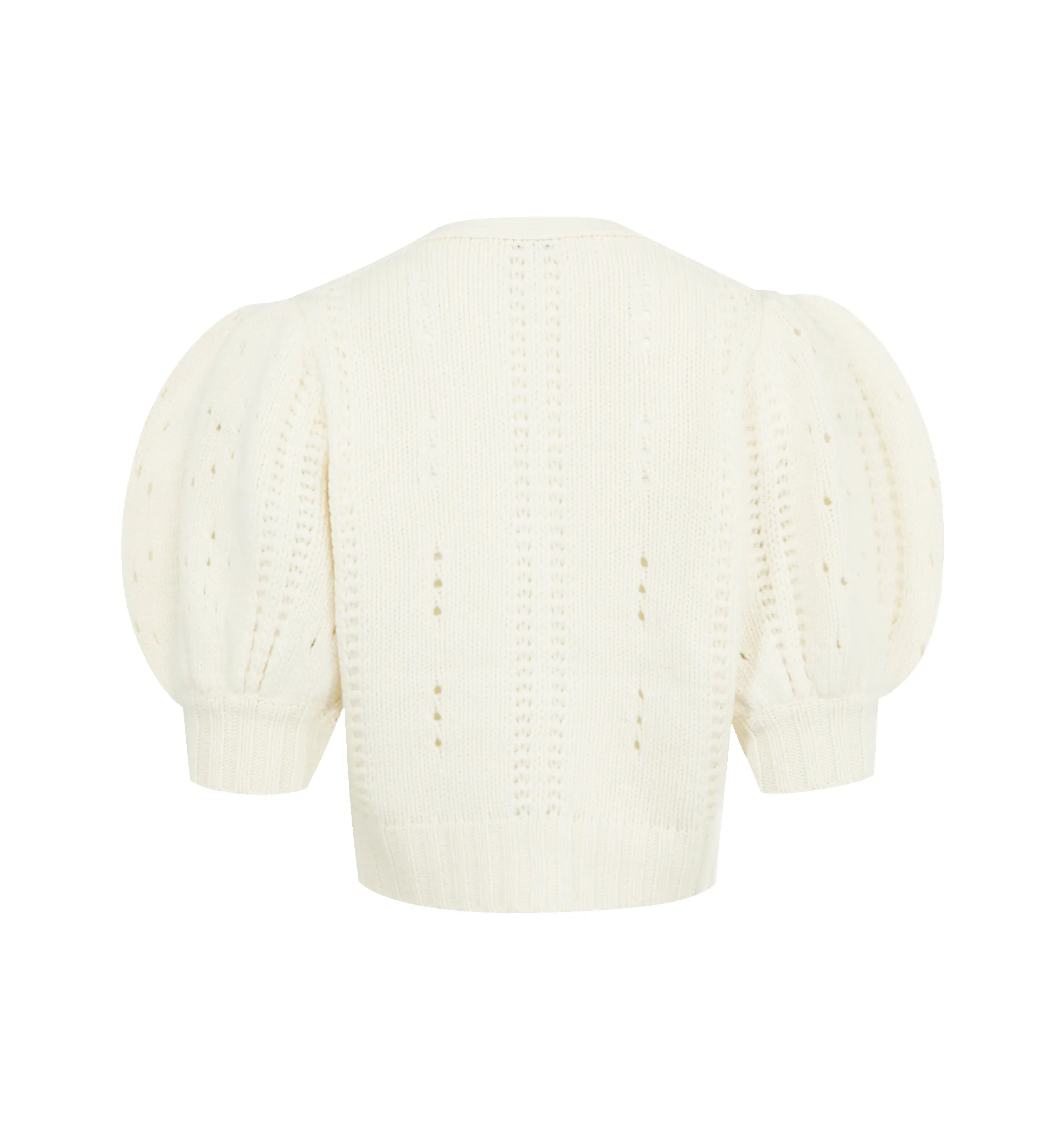 PUFF SLEEVE CARDIGAN (WOMENS) sold by Hirshleifers product image thumbnail 2