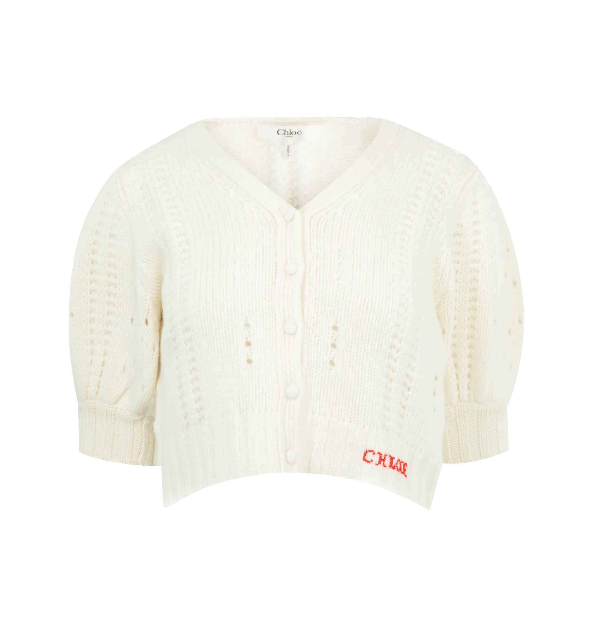 PUFF SLEEVE CARDIGAN (WOMENS) sold by Hirshleifers