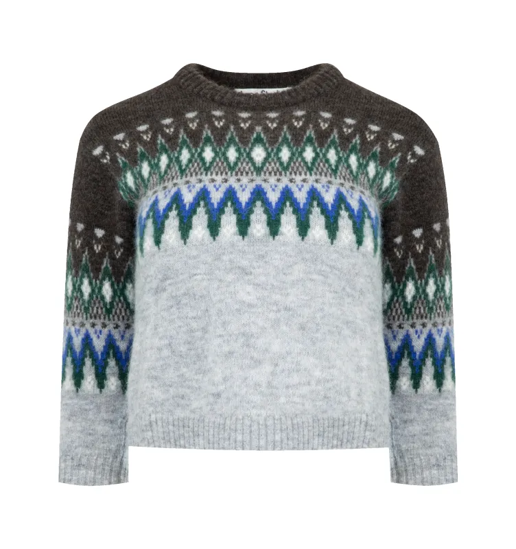 CREWNECK KNIT SWEATER (WOMENS) sold by Hirshleifers