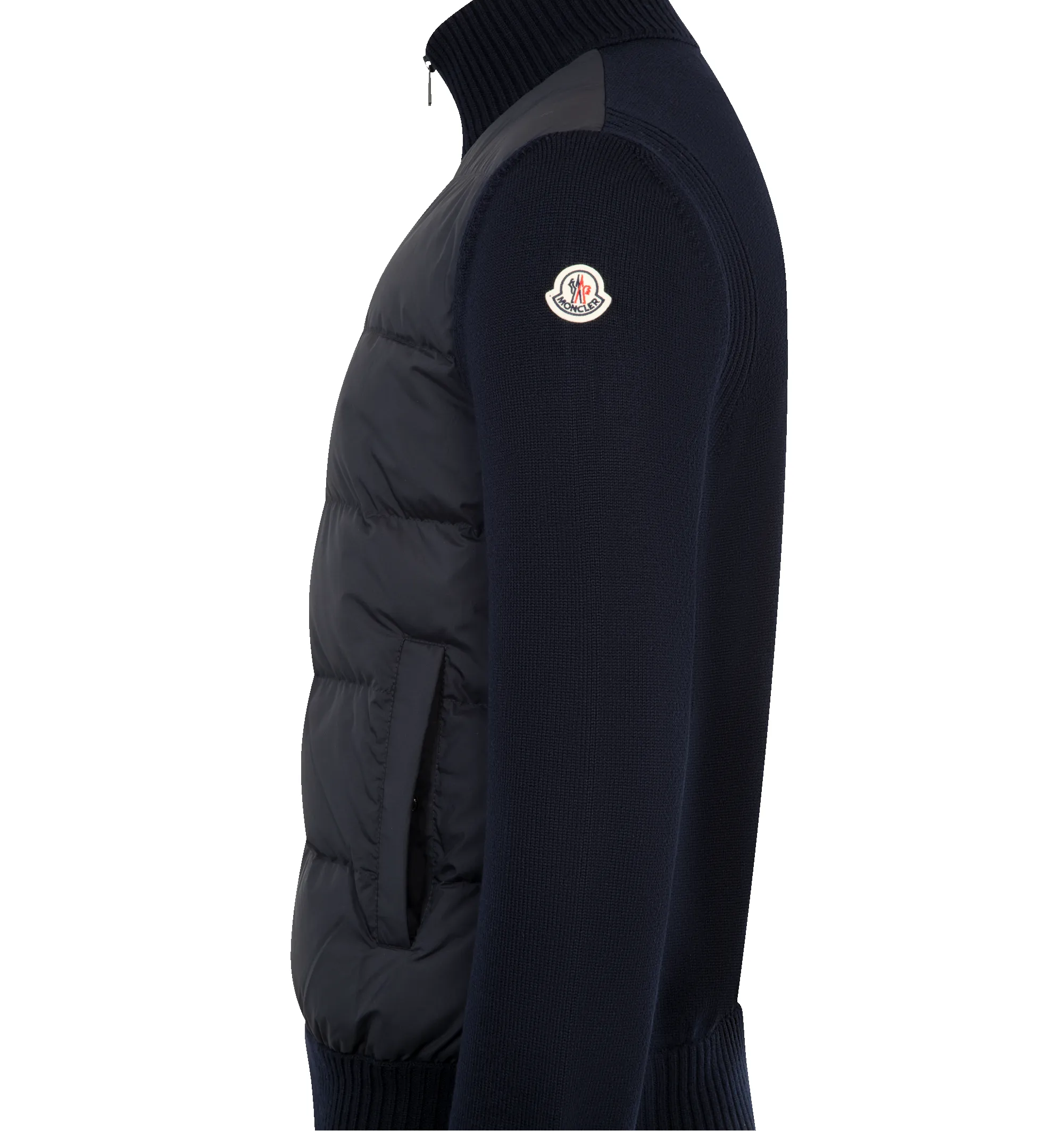 PADDED ZIP UP CARDIGAN (MENS) sold by Hirshleifers product image thumbnail 3