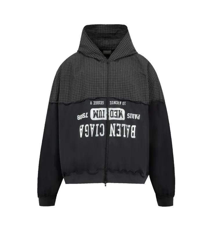 PATCHED HOODED JACKET (MENS) sold by Hirshleifers