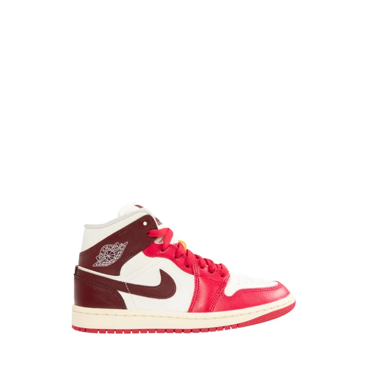 AIR JORDAN 1 MID SNEAKER (WOMENS) sold by Hirshleifers