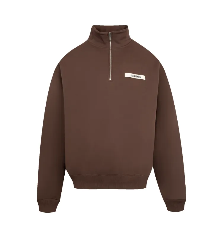 ZIPPED ROLLNECK SWEATSHIRT (MENS) made by Jacquemus