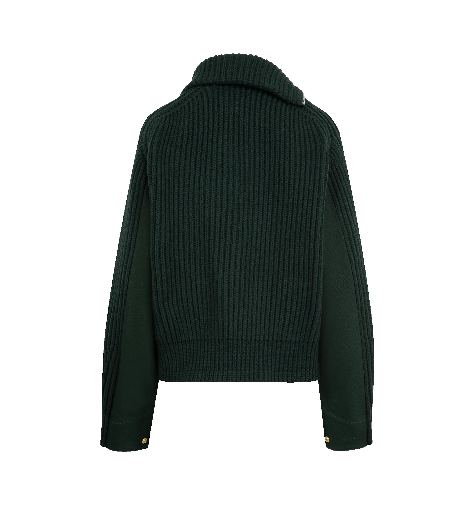 SACAI X CARHARTT WIP DUCK X WOOL KNIT BLOUSON (WOMENS) sold by Hirshleifers product image thumbnail 2