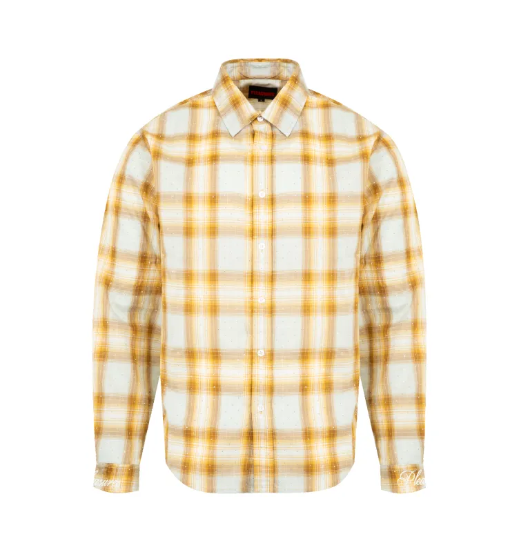 DIZZLE BUTTON UP (MENS) made by Pleasures